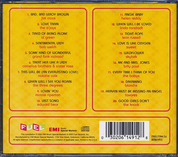 Blondie, Linda Ronstadt, Grand Funk Railroad, Jim Croce, Etc. - Absolutely The Best Of The 70's (CD)