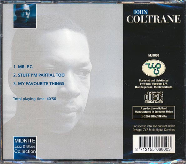 John Coltrane - My Favourite Things (CD)