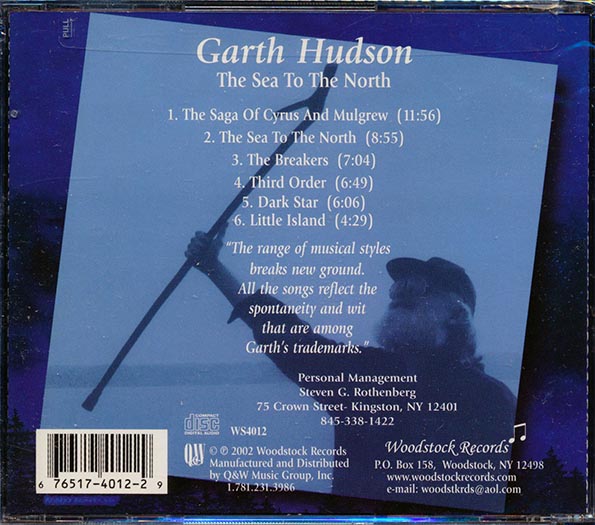 Garth Hudson - The Sea To The North (CD)