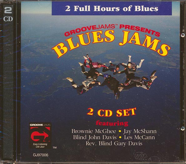 Brownie McGhee, Jay McShann, Blind John Davis, Les McCann, Rev Blind Gary Davis - Blues Jams (28 tracks) (CD)