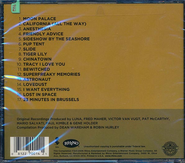 Luna - Best Of Luna (CD)