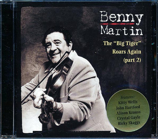 Benny Martin - The Big Tiger Roars Again: Part 2 (CD)