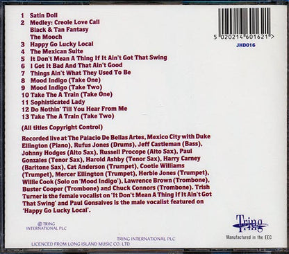 Duke Ellington - Live In Mexico (CD)