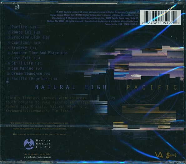 Natural High - Pacific (CD)