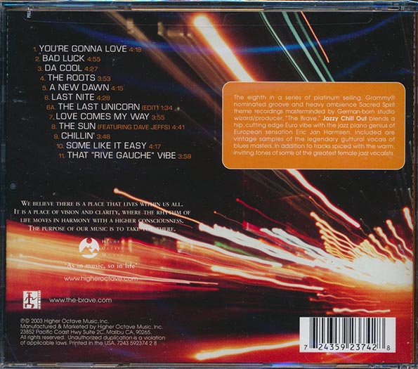 Various - Sacred Spirit Volume 8: Jazzy Chill Out (CD)