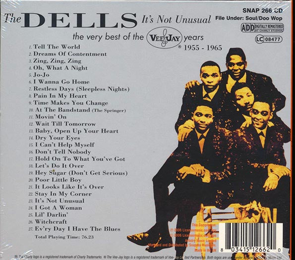 The Dells - It's Not Unusual: The Very Best Of The Vee-Jay Years 1955-1965 (CD)