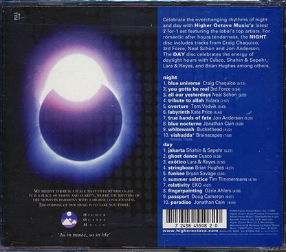 Neal Schon, Brian Hughes, EKO, Brainscapes, Etc. - Night + Day (20 tracks) (CD)