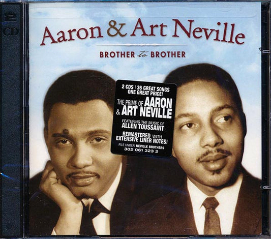 Aaron & Art Neville - Brother To Brother (36 tracks) (2xCD) (CD)