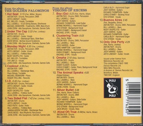 The Golden Palominos - A History: Volume 1 1982-1985 (CD)
