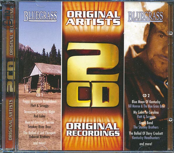 Bill Monroe, Smokey River Boys, Red Foley, Grandpa Jones, Etc. - Bluegrass (20 tracks) (CD)