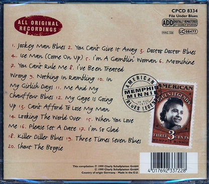 Memphis Minnie - American Blues Legend (CD)
