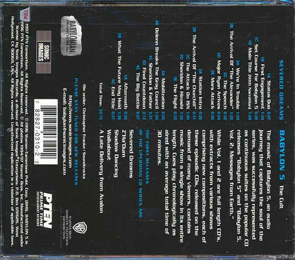 Christopher Franke - Babylon 5: Severed Dreams (CD)