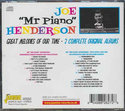 Joe Mr. Piano Henderson - Great Melodies Of Our Time: 2 Complete Original Albums (CD)