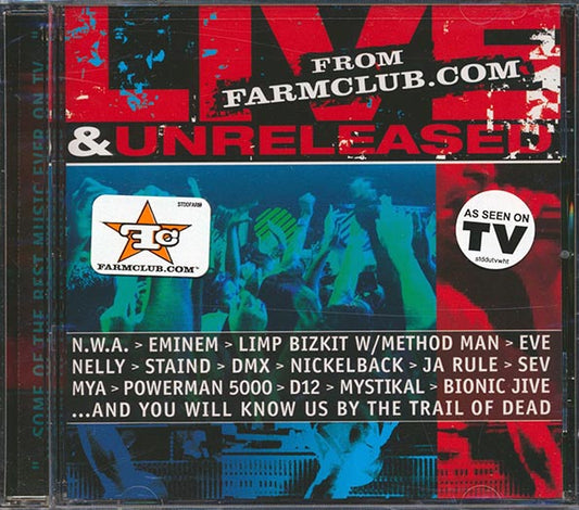 NWA, Eminem, Nelly, DMX, Etc. - Live & Unreleased From Farmclub.com (CD)