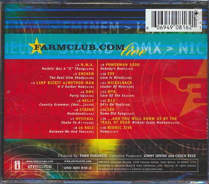 NWA, Eminem, Nelly, DMX, Etc. - Live & Unreleased From Farmclub.com (CD)