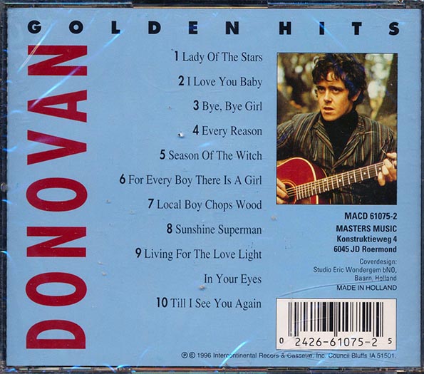 Donovan - Golden Hits (CD)