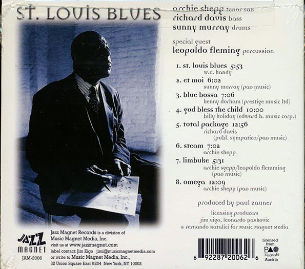 Archie Shepp, Richard Davis, Sunny Murray - St. Louis Blues (CD)