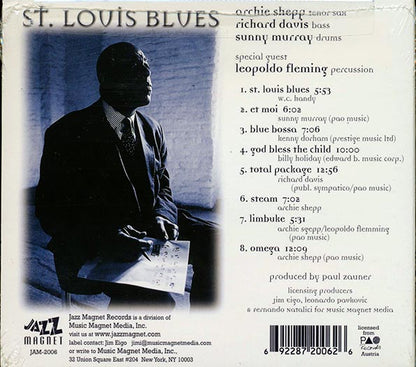 Archie Shepp, Richard Davis, Sunny Murray - St. Louis Blues (CD)