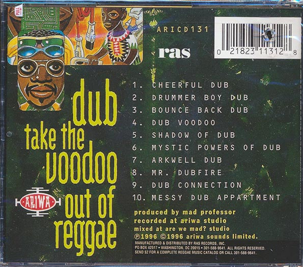 Mad Professor, Lee Perry - Dub Take The Voodoo Out Of Reggae (CD)