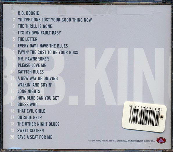 BB King - 20 Golden Classics (20 tracks) (marked/ltd stock) (CD)