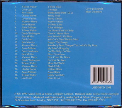 T-Bone Walker, Dinah Washington, Wynonie Harris, Etc. - California Blues (CD)