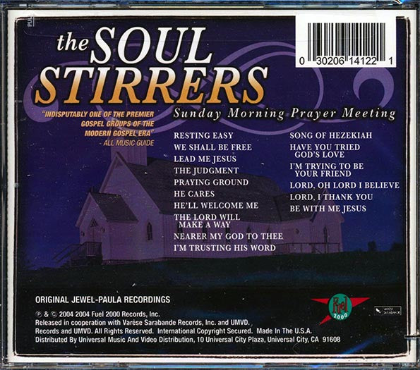 The Soul Stirrers - Sunday Morning Prayer Meeting (CD)