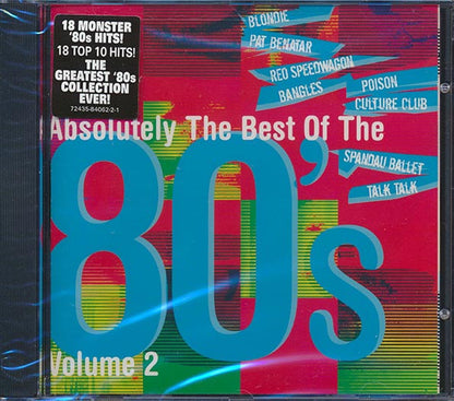 Blondie, Stray Cats, The Bangles, REO Speedwagon, Etc. - Absolutely The Best Of The 80s Volume 2 (CD)