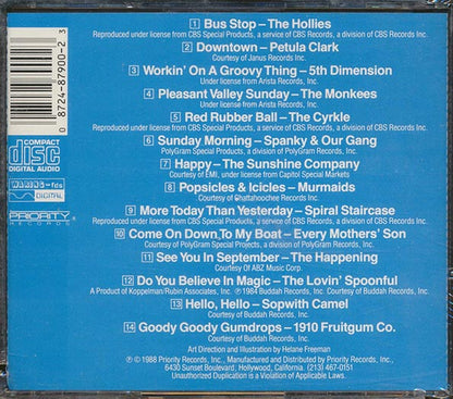 Murmaids, The Hollies, The Monkees, The Lovin' Spoonful, Etc. - The Best Of 60s Sunshine Rock (CD)
