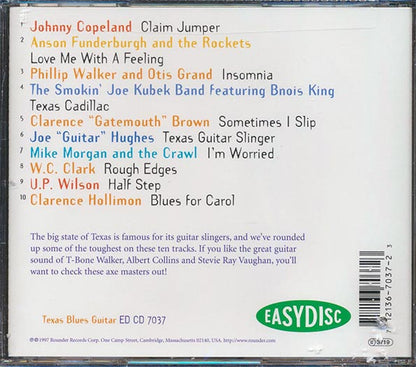 Clarence Gatemouth Brown, Johnny Copeland, Joe Guitar Hughes, Etc. - Texas Blues Guitar (CD)