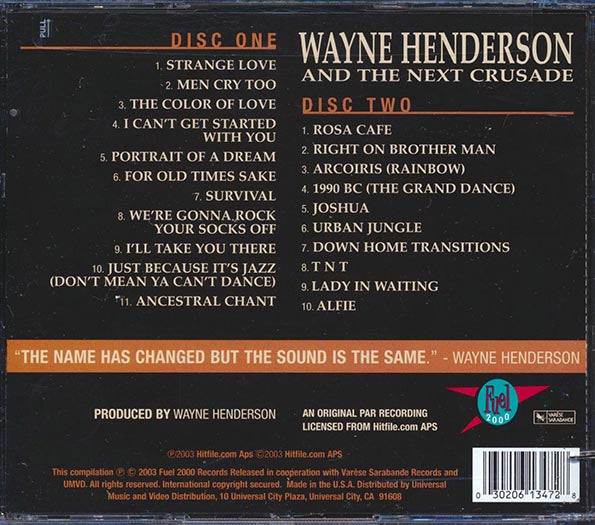 Wayne Henderson & The Next Generation - The Wayne Henderson Collection (21 tracks) (2xCD) (CD)