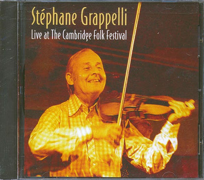 Stephane Grappelli - Live At The Cambridge Folk Festival (CD)