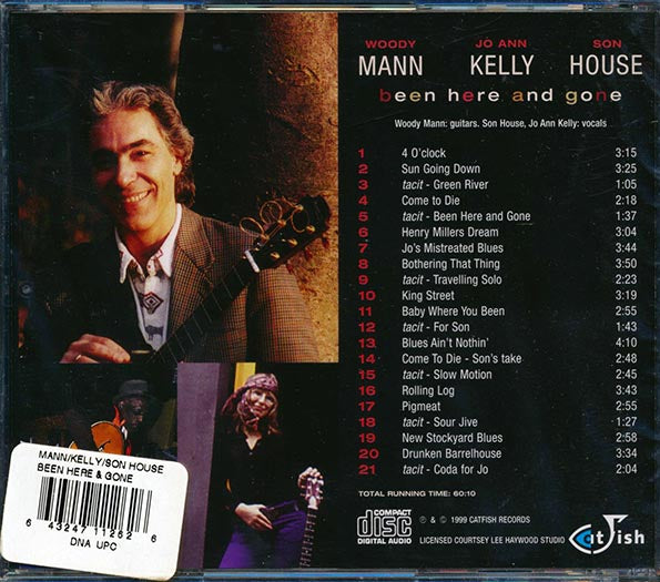 Woody Mann, Jo Ann Kelly, Son House - Been Here And Gone (CD)