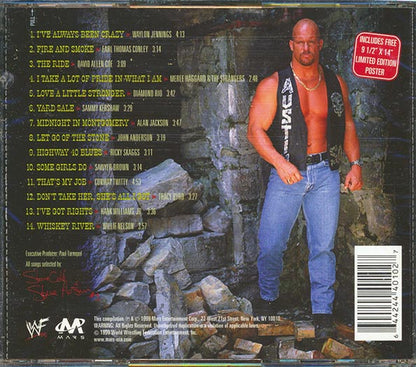 Waylon Jennings, David Allen Coe, Conway Twitty, Willie Nelson, Etc. - Steve Austin's Stone Cold Country (ltd. ed.) (CD)