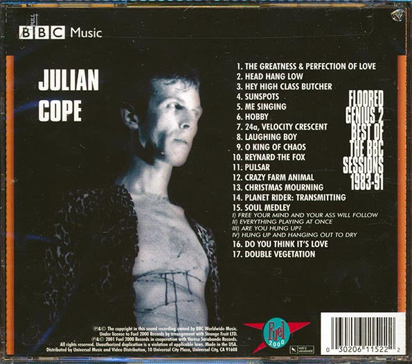 Julian Cope - Floored Genius 2: The Best Of The BBC Sessions (CD)