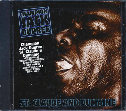 Champion Jack Dupree - St. Claude And Dumaine (marked/ltd stock) (CD)