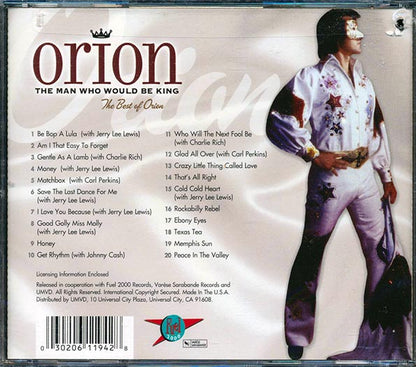 Orion - The Man Who Would Be King: The Best Of Orion (20 tracks) (incl. large booklet) (marked/ltd stock) (CD)