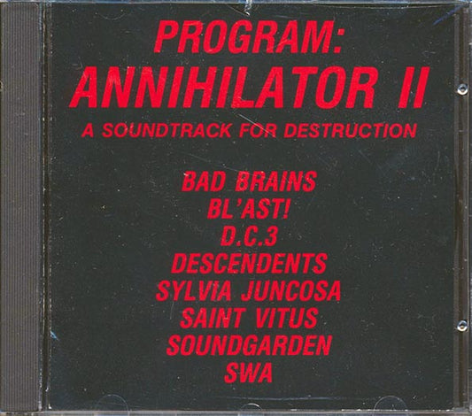 Bad Brains, Soundgarden, Descendents, Etc. - Program: Annihilator II (CD)