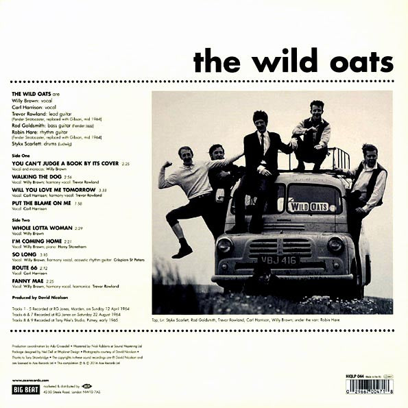 The Wild Oats - The Wild Oats (10", LP)