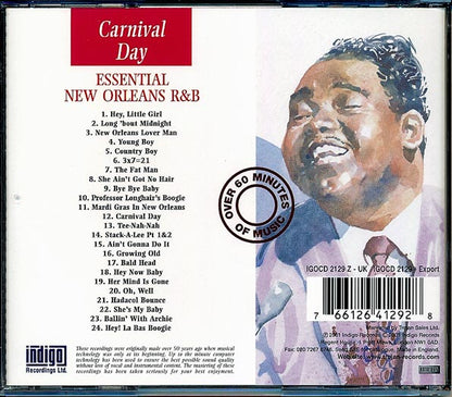 Dave Bartholomew, Fats Domino, Professor Longhair, Etc. - Carnival Day: The Essential Recordings Of New Orleans R&B (CD)