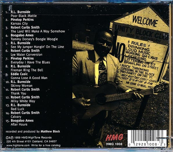 RL Burnside, Boogaloo James, Robert Curtis Smith, Etc. - From Mississippi To Chicago (CD)