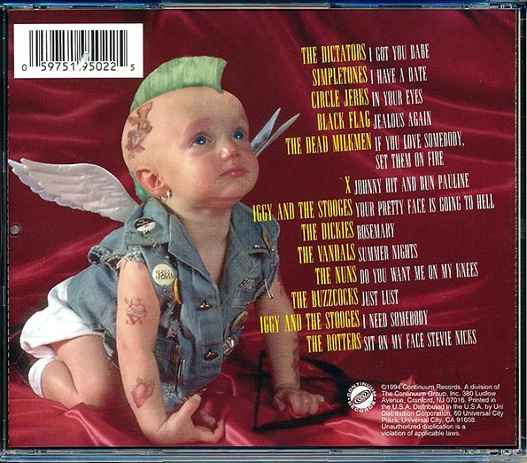 Iggy & The Stooges, The Vandals, Black Flag, Etc. - Cupid's Revenge: The World's Most Romantic Punk Songs (CD)
