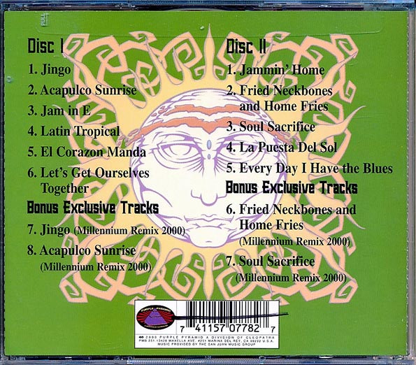 Santana - Tropical Spirits Part 1 & 2 (2xCD) (CD)