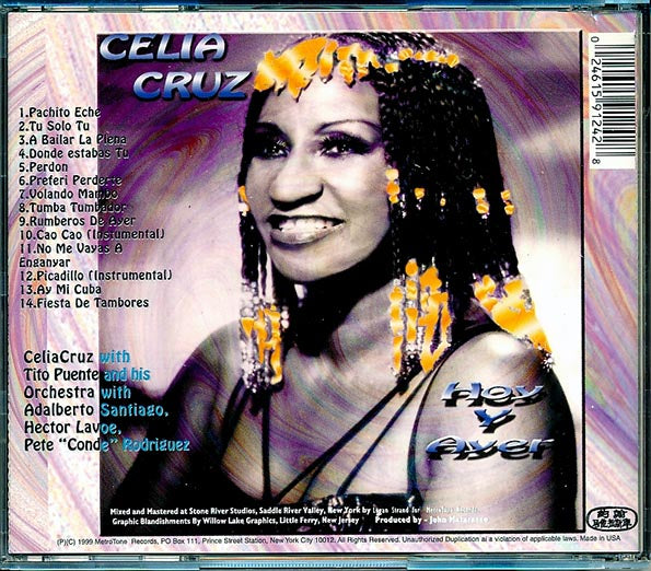 Celia Cruz - Hoy Y Ayer (CD)