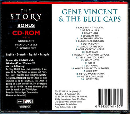 Gene Vincent & The Blue Caps - The Story (20 tracks) (CD)