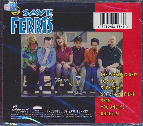 Save Farris - Introducting Save Ferris (CD)
