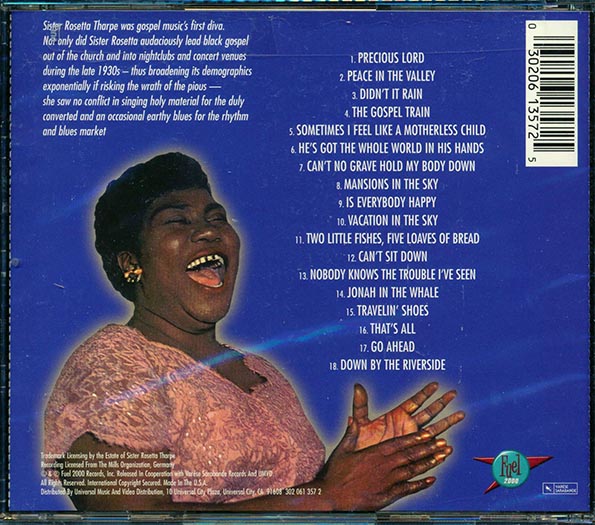 Sister Rosetta Tharpe - Sing Sister Sing (CD)