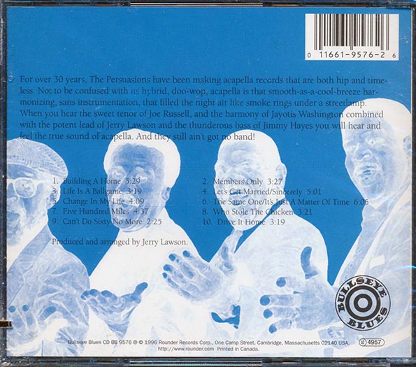 The Persuasions - Sincerely (CD)