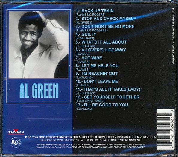 Al Green - Grandes Exitos (CD)