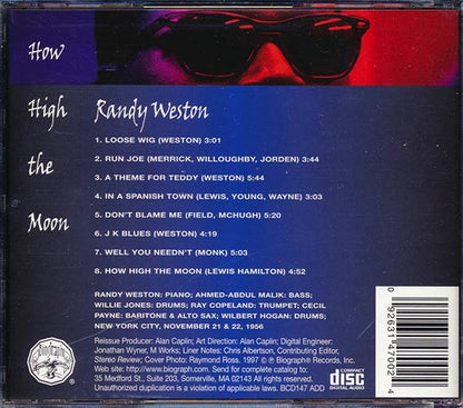 Randy Weston - How High The Moon (CD)