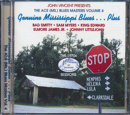 Elmore James, Bad Smitty, Sam Myers, Etc. - John Vincent Presents Genuine Mississippi Blues Plus: The Ace (Ms.) Blues Masters Volume 4 (CD)